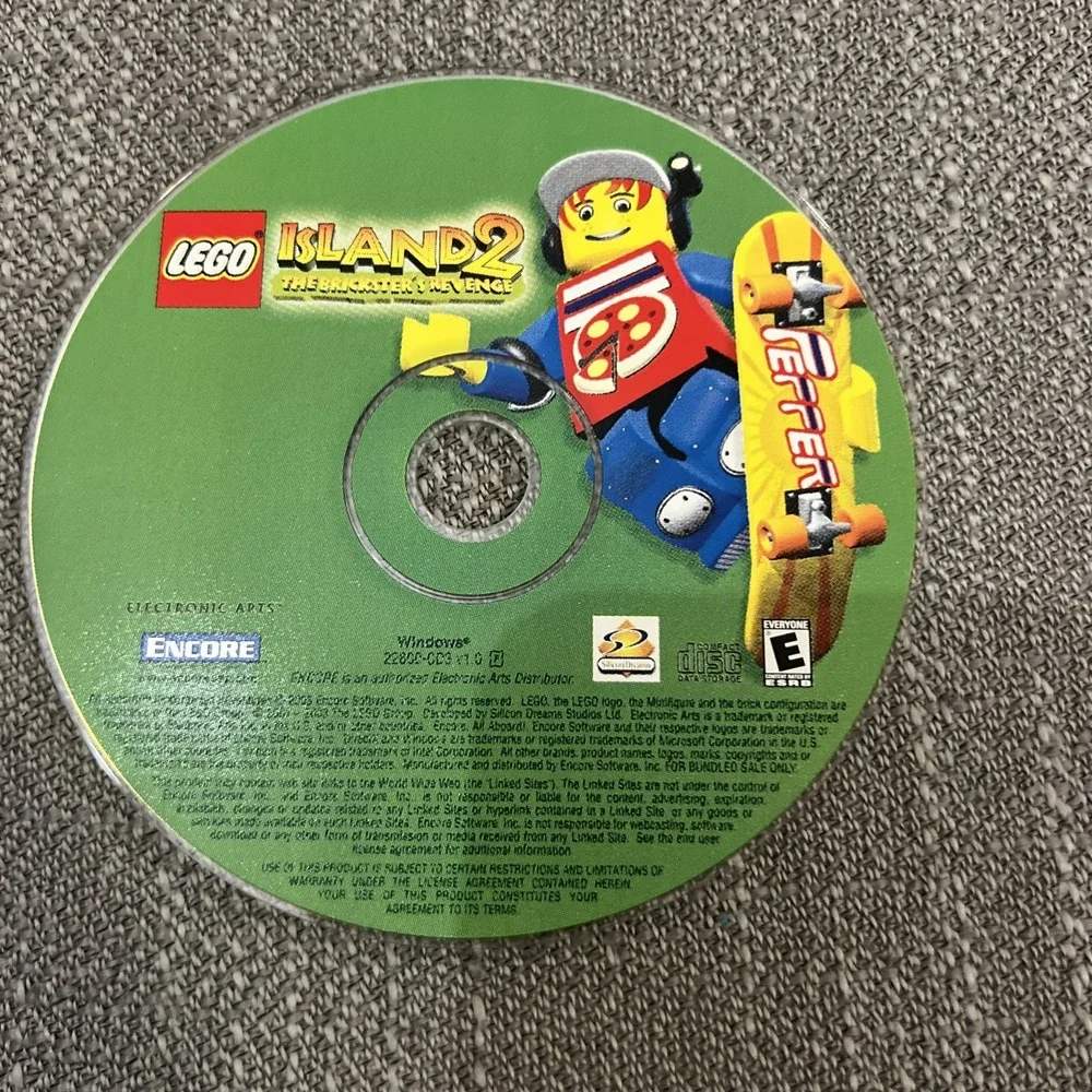 Lego Island 2 PC video game The Brickster's Revenge READ